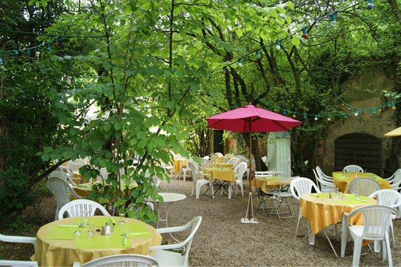 Restaurant LE VERGER - un jardin à proximité de Paris.